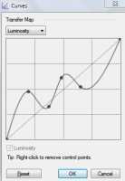 impostazioni curve rgb per ceramica