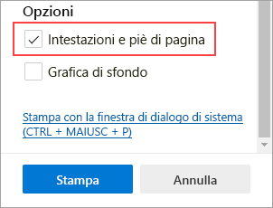 Opzione data da spuntare