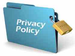 scritta privacy policy