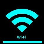 Icona wi-fi attiva